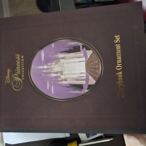 Disney Princess Storybook Ornament Set HTF